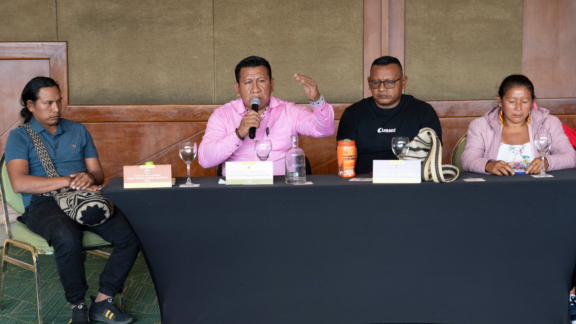 Scenes from ETI decree signing in Colombia