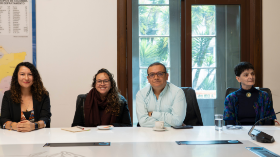 Scenes from ETI decree signing in Colombia