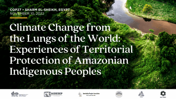 Climate Change from the Lungs of the World experiences of territorial protection of Amazonian Indigenous Peoples 16x9
