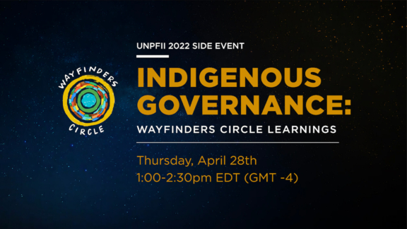 Wayfinders Circle UNPFII Event