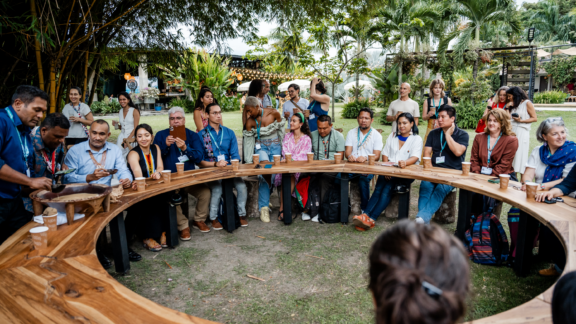 Guests sharing kava a traditional drink popular in Pasifik nations. Photo by Joe Short Nature House.